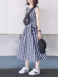 陽 guのワンピースを使ったコーディネート wear ファッション 衣類 女性の服装