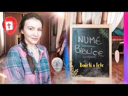 Numele vorbește despre cel ce îl poartă unele dintre cele mai populare nume de fete biblice sunt ana sau maria. 10 Nume Frumoase Biblice Pentru Baieti Si Fete Prenume Speciale Copii 2019 Evrabie Youtube Youtube Vlog Make It Yourself Vlogging