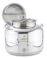 Welded Drums Olive Oil Fusti Lt 25 Stainless Steel Containers Stainless Steel Welding Water Dispenser