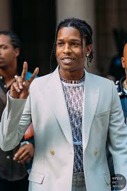 Asap rocky in dior homme dior homme spring summer 2019 menswear show fashionsizzle. Asap Rocky Fashion Asap Rocky Asap Rocky Dior
