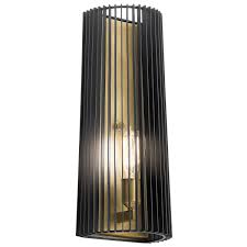 Linara 1 Light Wall Sconce Black Kichler Lighting