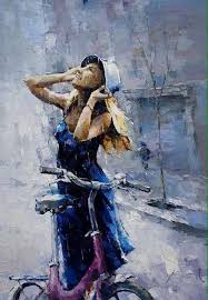 Jan Kurdman On Twitter Art Bike Art Rain Art