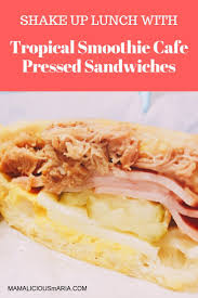 Tropical Smoothie Cafe Pressed Sandwiches National Sandwich Day Tropical Smoothie Tropical Smoothie Cafe National Sandwich Day