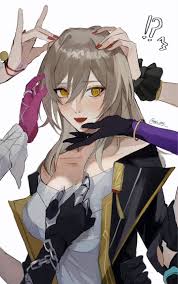 honkai (series), honkai: star rail, hoyoverse, acheron (honkai: star rail),  black swan (honkai: star rail) - R34 Vault