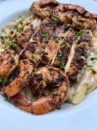 Jerk Chicken Shrimp Alfredo Yel S Kitchen Yel S Kitchen Recipe Chicken And Shrimp Alfredo Pasta Recipes Alfredo Chicken Dinner Recipes