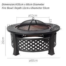 Maybe you would like to learn more about one of these? Heatsure Outdoor Multifunctional Fire Pit Garden Bbq Brazier Round Patio Heater 5055418339919 Ebay
