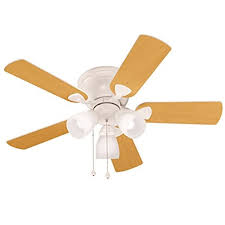 Inserting a new electrical box into the ceiling to mount a. Harbor Breeze Centreville 42 In White Flush Mount Indoor Ceiling Fan With Light Kit Brickseek