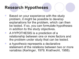 Wallace is an associate professor. Hypothesis Definition Of Hypothesis By Merriam Webster