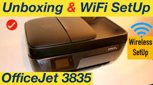 First, unplug the usb cable from the printer if present. Hp Officejet 3835 Wireless Setup Unboxing Review Youtube