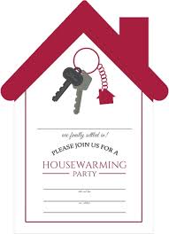 House warming housewarming invitation template free vector. Red Keychain Housewarming Fill In The Blank Invitation Blank Invitations Cards