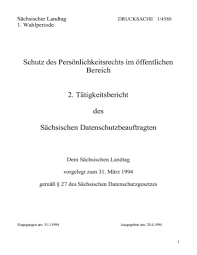Die allgemeine briefvorlage kann am computer oder nach dem ausdrucken. Schutz Des Personlichkeitsrechts Im Offentlichen Bereich 2 Tatigkeitsbericht Manualzz