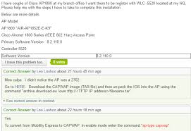 Ap1800 Air Ap1852e E K9 Cisco Wireless Installation