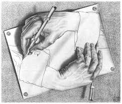 Hands Drawing Hands Escher Art How To Draw Hands Escher Drawing Hands