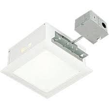 Progress Lighting 9 5 In White Square Recessed Lighting Housing And Trim P6414 30tg The Home Depot