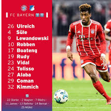 Trending news & rumors for football, basketball, baseball, hockey, soccer & more. Our Starting Xi To Face Hoffenheim Fc Bayern Munich Facebook
