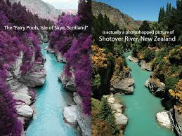 Still Pretty Without The Photoshop Fairy Pools Isle Of Skye Scotland Is Really Shotover River In New Zealand Fairy Pools Purple Trees Isle Of Skye
