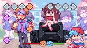 Senpai But he Simps For BF [Friday Night Funkin] [Mods]