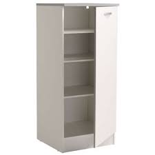 Vous pouvez choisir de monter lamenagement interieur a droite ou a gauche dans placard — plakar n. 1 2 Armoire 60 Cm Spoon Coloris Blanc Vente De Armoire De Cuisine Conforama
