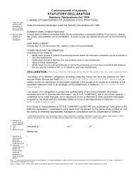 A nsw statutory declaration is made under the oaths act 1900. Commonwealth Of Australia
