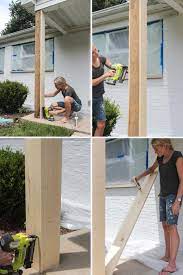 We did not find results for: Diy Craftsman Style Porch Columns Shades Of Blue Interiors