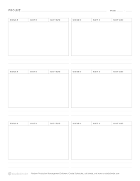 Ms word software allows pictures and text to be used on the cover page. Download A Free Storyboard Template For Microsoft Word 2019