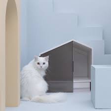 House Style Exquisite Cat Sand Basin Customerts Small House Cats Dog Litter Box Cat Toilet