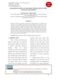 What does ibu negeri mean in malay? Pdf Gender Dynamics On Speaking Interaction In The College Classroom