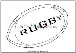 See more ideas about rugby, sports coloring pages, coloring pages. Rugby Ball Colouring Page