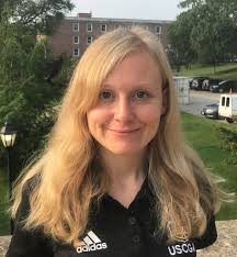 Currently the Associate Director of Diversity, Outreach and Student  Engagement with the USCGA's Admissions Office, Ms. Katy Robbins embraces  her position to support the Academy's mission of building leaders of  character. Continue