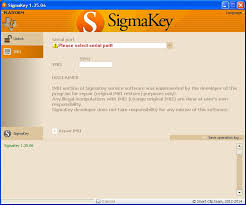 Or at least my phone did not come unlocked i had to pay for a unlock code to get it . Please Select Serial Port Sigmakey Software Fasrero