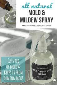 Anti Mold Mildew Spray The Organic Home Natural Cleaning Products Diy Cleaning Products Cleaning Hacks