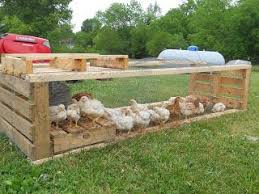 Pallet Palace Chicken Tractor Made From Upcycled Pallets Chicken Coop Pallets Chicken Tractor Diy Chicken Coop