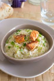 Risotto Au Saumon Citron Vert Recette Risotto Saumon Risotto Recette Risotto