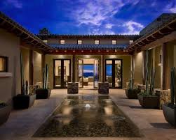 House plans traditional mexican hacienda style homes. Modern Spanish Traditional Interior Design By Ownby Courtyard Design Modern Spanish House Luxury House Designs