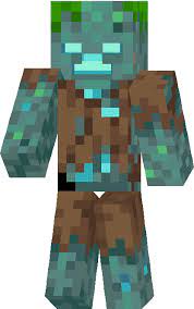 Drowned Zombie Utk Io Minecraft Skins Minecraft Wallpaper Minecraft Drawings