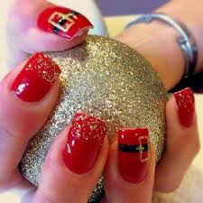 Hi, =)in this video i will show you a simple christmas nail art design in classic red. 65 Festive Nail Art Ideas For Christmas Listing More