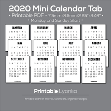 It's the perfect place to keep track of your work, home and family schedules. 2021 2022 Mini Calendar Tab Size 3 X 3 1 2inch Printable Pdf Mini Calendars Calendar Printables Monthly Calendar Printable