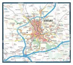 Erfurt is one of the biggest cities of germany country. Large Map Of Erfurt City And Its Surroundings With Roads And Other Marks Erfurt Germany Europe Mapsland Maps Of The World