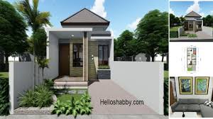 Selain itu, dengan menambahkan kaca di kamar tidur, membuat kamar terlihat lebih luas. Desain Dan Denah Rumah Minimalis 5 X 15 M Dengan 2 Kamar Tidur Terlihat Lega Dengan Halaman Depan Yang Luas Helloshabby Com Interior And Exterior Solutions