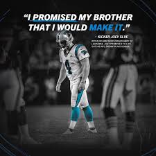 Joey Slye Is Not Giving Up His Dream Carolina Panthers Panthers Football Nfl Season