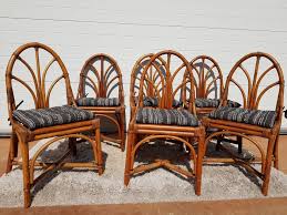 Chaises Ancienne En Rotin Et Bambou Annees 60 70 Vintage Chaise Ancienne Chaise Bambou