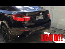 It also has standard bmw motorsport the sound system gets six more speakers than the 40i variants and is a premium harman kardon unit. Bmw X6 50i Exhaust Sound Loud Youtube