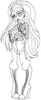 Free Printable Monster High Coloring Pages Ghoulia Yelps Monster Coloring Pages Coloring Pages Cute Coloring Pages