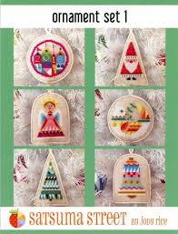 Many new cross stitch motifs inspired by nature. Cross Stitch Christmas Ornament Patterns Embroidery Central