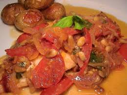 Crunchy oven baked fish, ingredients: Thepassionatecook Oven Roast Orange Roughy Fillets In Tomato Pinenut Sauce