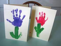 Mother's day is just around the corner and we have our perfect top mother's day crafts for kids to share with you today! Most Popular Tags For This Image Include Mothers Day Card Mother S Day Card Ideas And Mother S Day Ca Hand Print Flowers Mothers Day Cards Mothers Day Crafts