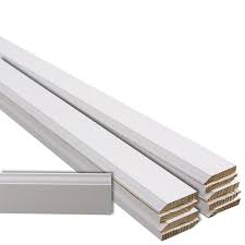 Baseboards are installed partly for aesthetic reasons: Baseboard Moulding At Lowes Com