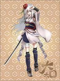 クリエイティブrpg 三千界のアバター イラスト アニメの女の子 着物 狐 お面 イラスト