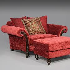 Sage Avenue Caleb Chair Chair And Ottoman Set Comfy Armchair Big Comfy Chair