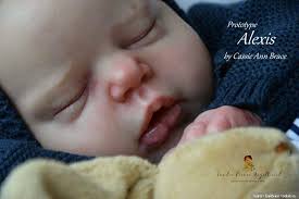Unpainted reborn doll kit ~Alexis by Cassie Ann Brace~Open numbered  edition~ 21"
